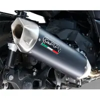 Gpr Exclusive Furore-x Scooter Honda Sh 350 I.e 21-23 Not Homologated Slip On Muffler Argenté Not homologated