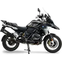 Gpr Exclusive Furore-x Titanio Nero Bmw R 1250 Gs Adventure 19-20 Homologated Slip On Muffler Argenté Homologated