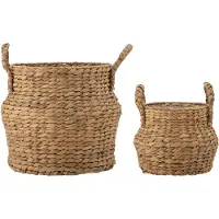 Bloomingville - Panier Bjorn - Nature (2x)