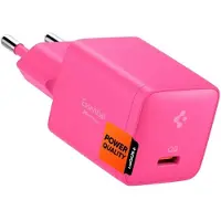 Spigen - Wall Charger Arcstation Essential EE301EU (ACH10449) - Type-C, Quick Charge, PD30W - Pink (30 W, 1 portion), Chargeur USB, Pink