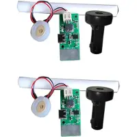 Torribaly 2X Module D'Humidificateur USB, Panneau de Commande D'AéRosol, Panneau D'Humidificateur, Module de Brumisation, Module D'Humidificateur 5V