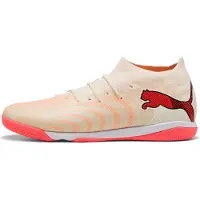 Puma Hommes, Chaussures de football, Future 9 Match It (41), Rouge, Blanc, Noir, Beige, Multicolore