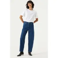 Garcia Chyla femme Jeans, 34/30, Bleu, Barrel fit