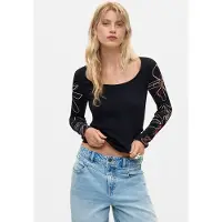 Desigual T-shirt MILAN femmes - Noir - EU S