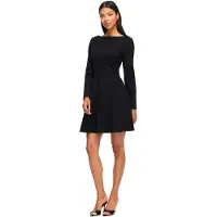 Vila Siba Long Sleeve Short Dress Noir XL Femme