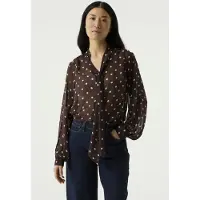 Garcia femme Chemise, XXL, Brun