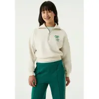 Garcia Sweat-shirt vert / vert foncé / blanc chiné