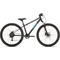 Bike Fun Vélo BFK 24 « The Beast MTB 21V » avec freins V-brake, noir/vert