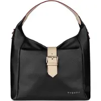 Bugatti sac à main sac à épaule bandoulière Ella Top Handle Bag Black noir