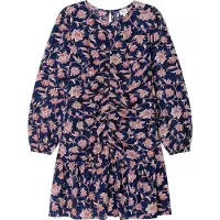 Pepe Jeans Noba Long Sleeve Short Dress Bleu 10 Years Fille