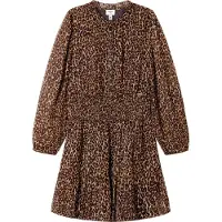 Pepe Jeans Noha Long Sleeve Short Dress Marron 12 Years Fille