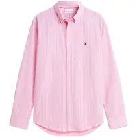 Tommy Hilfiger Chemise 'Flex' rose / blanc