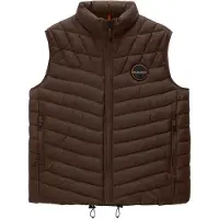 Napapijri Gilet 'A-LAPAZ' chocolat