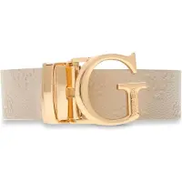GUESS Ella Belt Beige M Femme