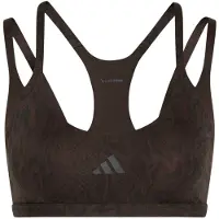 Adidas Optime Workout Snake Strappy Low Impact Sports Bra Noir XS Femme