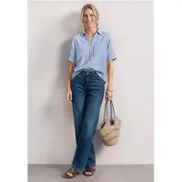 Street One Chemisier bleu clair