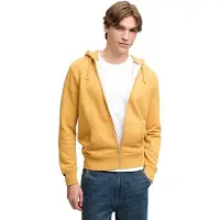 Superdry Essential Logo Full Zip Sweatshirt Jaune XL Homme