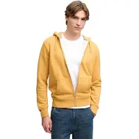 Superdry Essential Logo Full Zip Sweatshirt Jaune L Homme