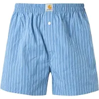 Carhartt WIP Boxers bleu clair / bleu foncé / blanc