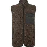 Didriksons Rasmus 2, gilet polaire, homme, mocha