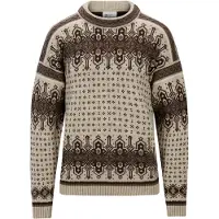 Dale of Norway - Pull décontracté en laine - Albertville M Sweater Birch Coffee en Laine - Taille M - Marron