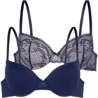Dorina Soutien-gorge 'CHLOE' marine / blanc