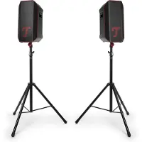 Teufel ROCKSTER NEO stereo set + K&M speaker stands