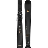 Atomic Cloud C7 Black+m 10 Gw Woman Alpine Skis Pack Noir 145 Femme