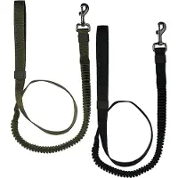 51 Degrees North Wanderful Leash Nylon Bungee - Kaki - 120 cm x 1,8 cm