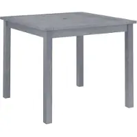 Prolenta Maison Exclusive - Table de jardin 88x88x74 cm en bois massif d'acacia