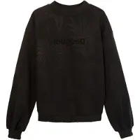 Desigual Pull pour femme , modèle "Otoman", couleur noire, référence 20WOSK142000, taille S