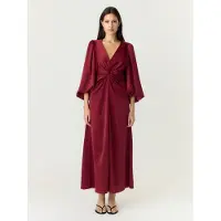 Y.A.S Robe de soirée 'YASTHEA' merlot