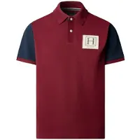 Hackett London T-Shirt mélange de couleurs / rouge
