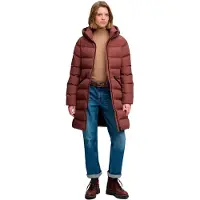 Superdry City Mid Padded Jacket Marron,Rose XS Femme