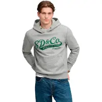 Superdry Vintage Script Hoodie Gris 3XL Homme