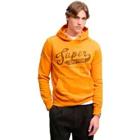 Superdry Vintage Script Hoodie Orange XL Homme