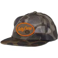 Salty Crew Netting Mesh Trucker Cap Gris Homme