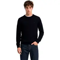 Superdry Homme Pull Essentiel Léger en Laine Mélangée Navy Taille: Xxl