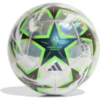 Adidas Uefa Champions League Training Foil Football Ball Argenté 5