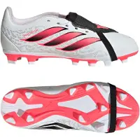 Adidas Predator Club Fold-over Fg/mg Junior Football Boots Blanc EU 38 2/3 Enfants