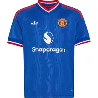Adidas T-Shirt fonctionnel 'Manchester United 26/27' bleu / rouge foncé / blanc