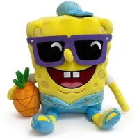 Youtooz , ours en peluche Spongebob Squarepants, collection été, 22 cm. Adapté aux enfants. Taille unique
