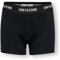 Only & Sons Junior Sous-vêtements 'OSJFITZ' noir / blanc