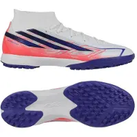 Adidas F50 Hyperfast League Mid Tf Football Boots Blanc EU 44