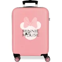 Joumma Bags Valise à roulettes Disney Minnie Head en ABS, 55 cm