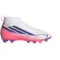 Adidas F50 Hyperfast Club Mid Fg/mg Junior Football Boots Blanc EU 38 2/3 Enfants