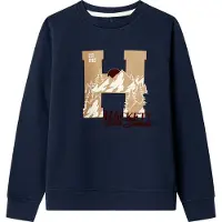 Hackett London Mountain Sweatshirt Bleu 9 Years Garçon