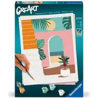 Ravensburger Peinture par Numéros Adulte, CreArt Vacation Mode 24x30 cm, 25524