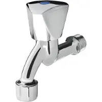 OEM Robinet d'eau froide 1/2 pouce avec corps en laiton chromé et raccord à vis