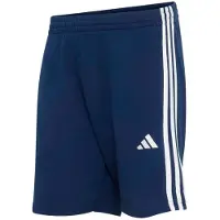 Adidas Pantalon de sport 'Essentials 3-Stripes French Terry' bleu marine / blanc